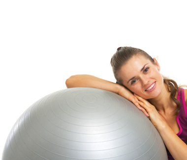genç bir kadın fitness