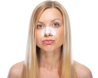 genç kızla ilgili: temiz-up burun şeritler