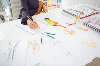 Moda Tasarımcısı Eskizler yapım