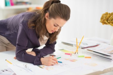 Moda Tasarımcısı Eskizler yapım