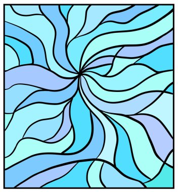 dalgalı mavi arka plan