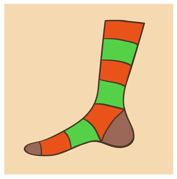 Sock illustration — Stock Photo, Image