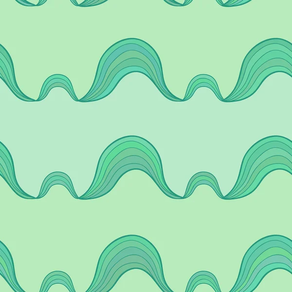 Motif ondulé sans couture — Image vectorielle