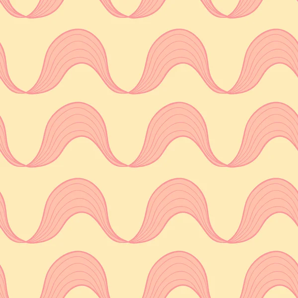 Lignes ondulées sans couture — Image vectorielle