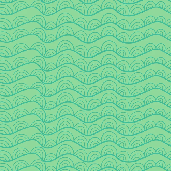 Wavy seamless pattern — Stock Vector