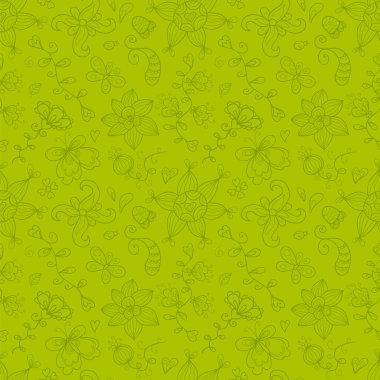 Nature seamless pattern