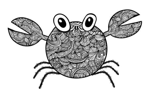 Vector crab — Stock Vector