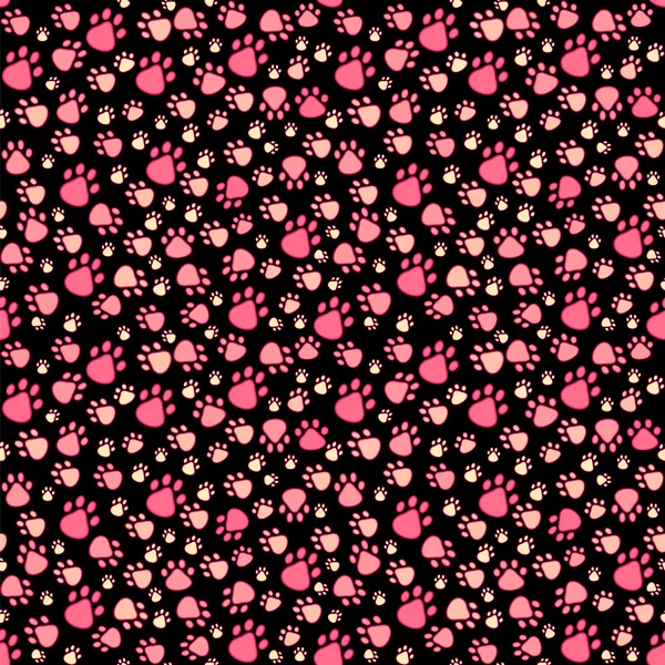 evde beslenen hayvan pençe seamless modeli