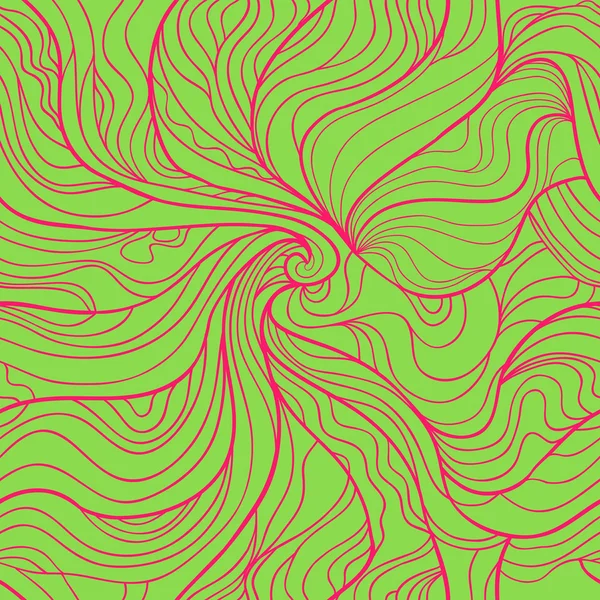 Vector abstracto colorido patrón sin costura en verde brillante y pi — Archivo Imágenes Vectoriales