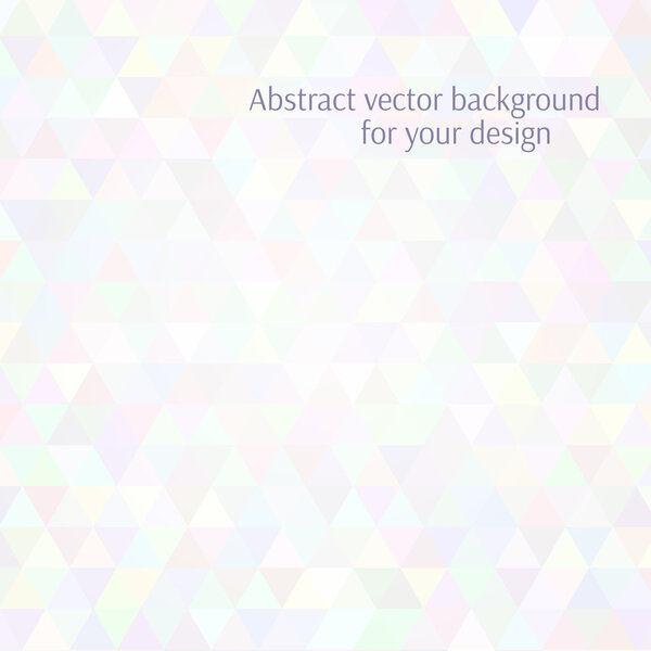 Abstract vector background. Stylized flat design. Airy delicate