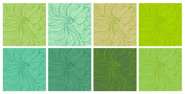 Set of vector seamless patterns. — Stock Vector