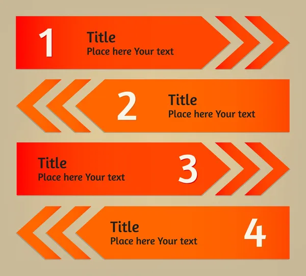 vektör Infographic oklar arka plan