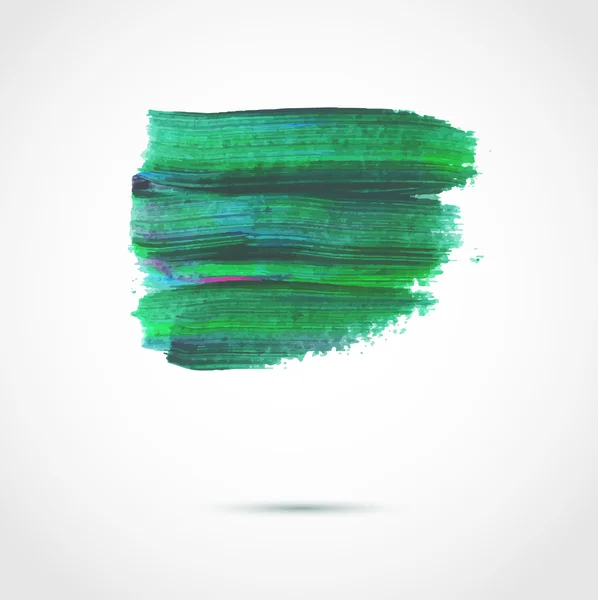 Bannière de peinture vectorielle abstraite colorée . — Image vectorielle