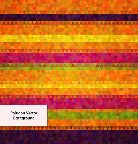 Abstrakt vektor polygon stil bakgrund — Stock vektor
