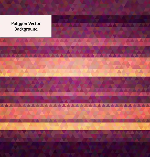 Abstrakt vektor polygon stil bakgrund — Stock vektor