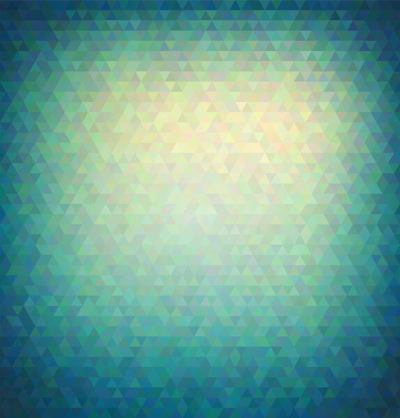 Абстрактный векторный многоугольник
