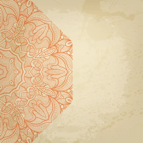 süsleme arka tasarımınız için yuvarlak tasarlamak vektör