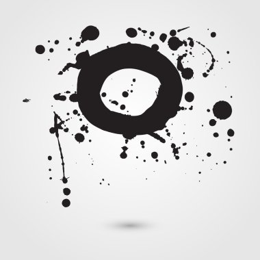 tasarlamak vektör arka plan. Grunge sanatsal boya afiş