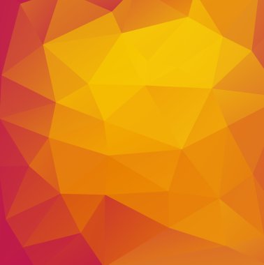 tasarımınız için tasarlamak vektör poligonal arka plan.