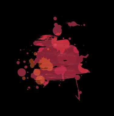 tasarımınız için sanat vektör boya arka plan