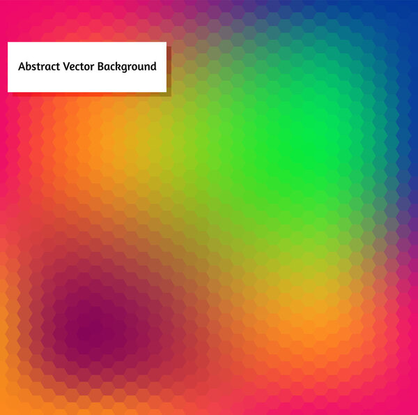 Abstract vector polygonal background for Your design