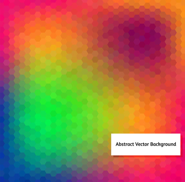 Abstract vector polygonal background for Your design