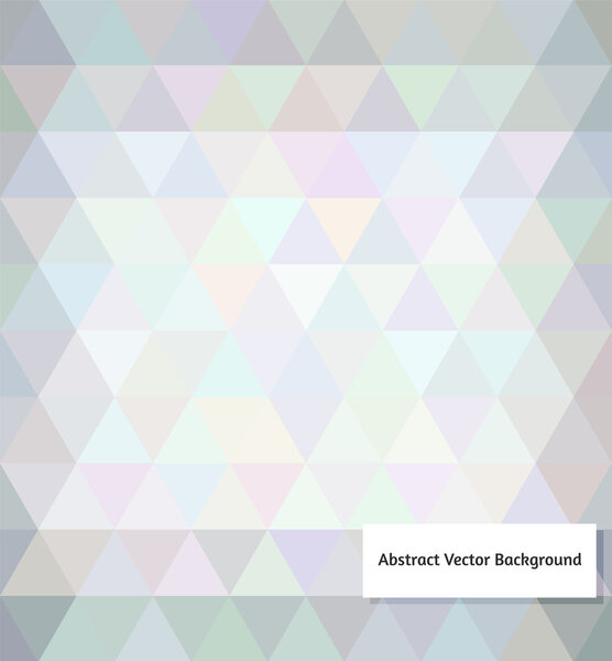 Abstract vector polygonal background for Your design