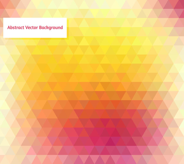 Abstract vector polygonal background for Your design