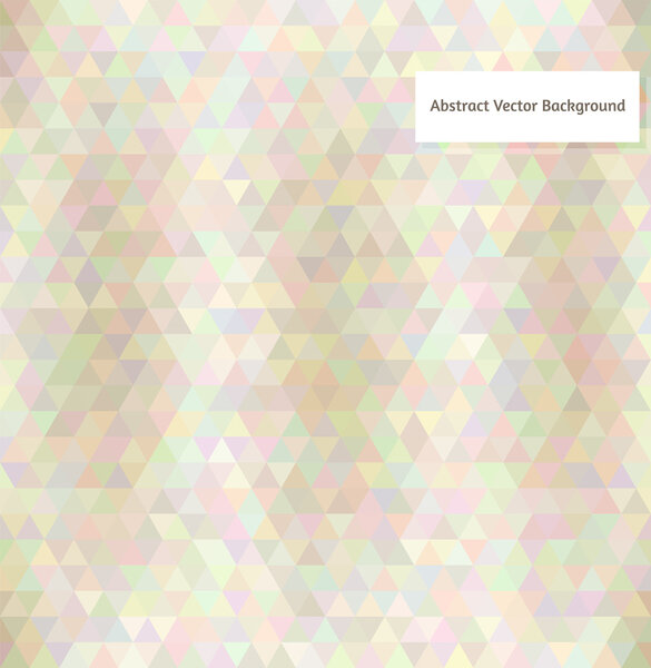 Abstract vector polygonal background for Your design