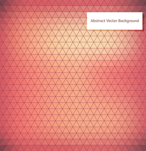 Abstract vector polygonal background for Your design