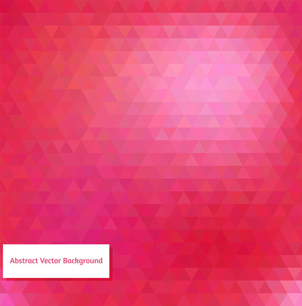 Abstract vector polygonal background for Your design