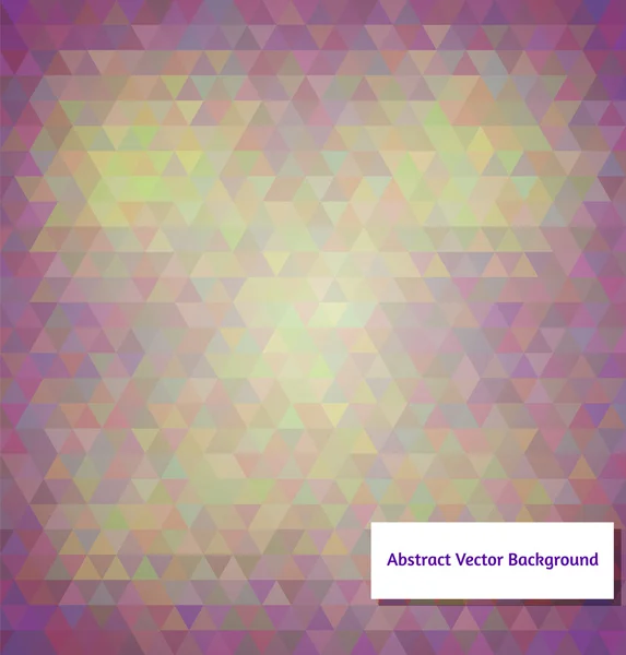 Abstract vector polygonal background for Your design — Stock Vector