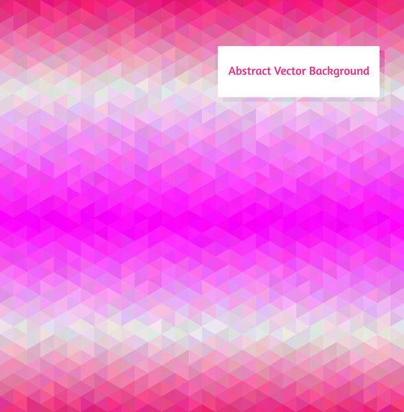 Abstract vector polygonal background for Your design