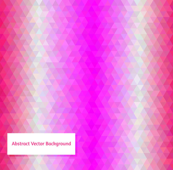 Abstract vector polygonal background for Your design