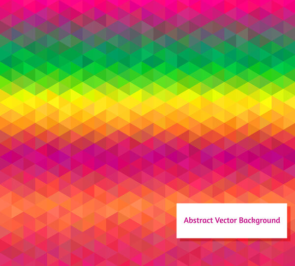 Abstract vector polygonal background for Your design