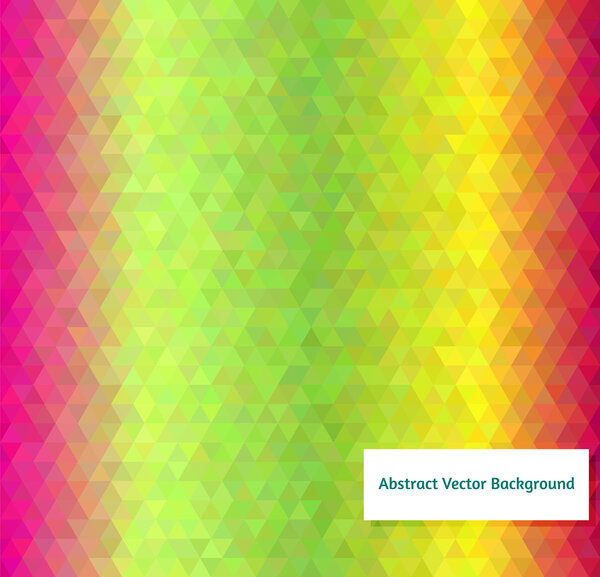 Abstract vector polygonal background for Your design