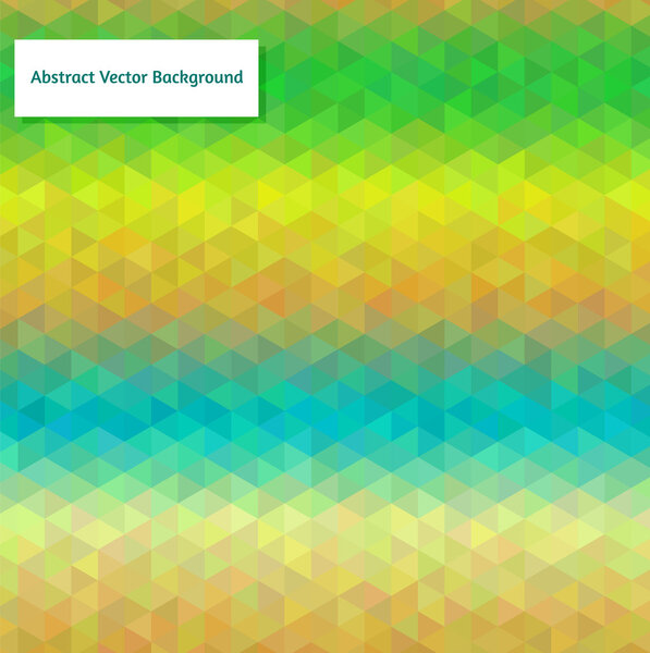 Abstract vector polygonal background for Your design