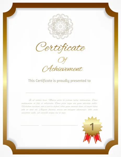 vektör sertifika arka plan