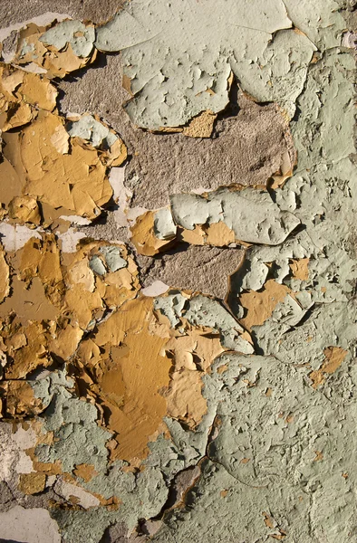 Old crumbling paint wall — Stock Photo, Image