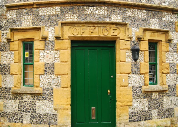 Casa di campagna in pietra, porta — Foto Stock