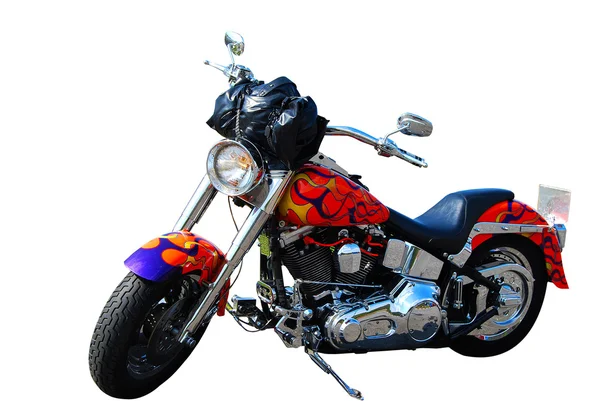 Kolorowe motocykl — Zdjęcie stockowe