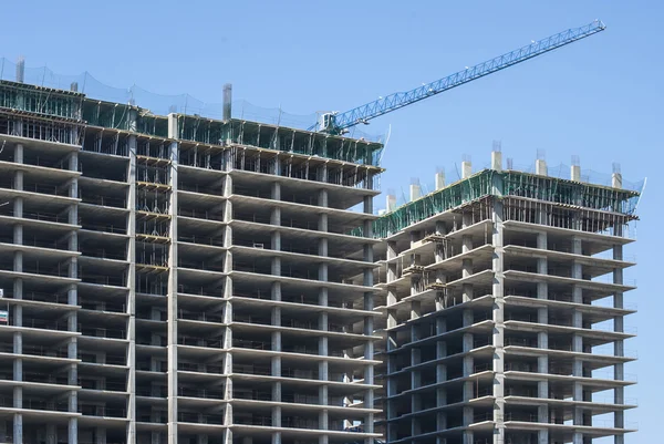 Construção em construção — Fotografia de Stock