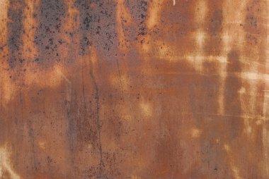 superficie de lata oxidada