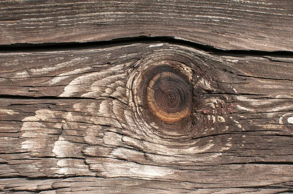 Gammal väderbiten planka — Stockfoto