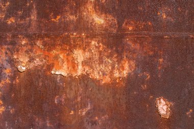 metal yıpranmış boyalı yüzeye