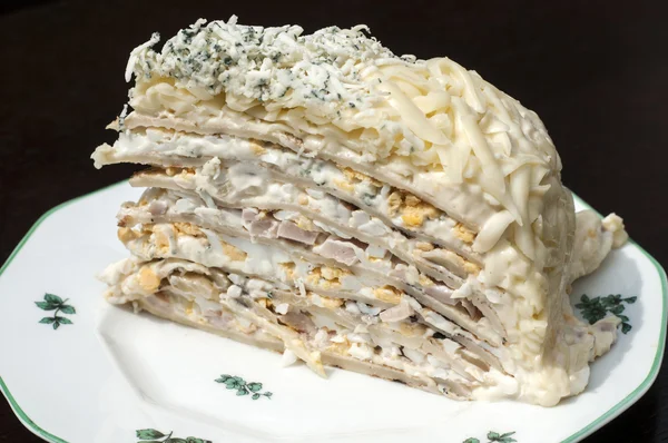 tuzlu krep pasta