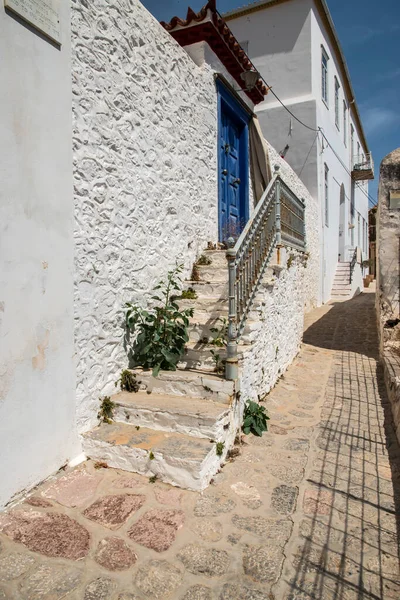 Street Small Mediterranean Town Sunny Summer Day —  Fotos de Stock