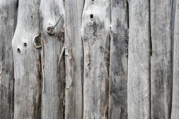 Old Weathered Aged Wooden Board Yard Fence Closeup Grunge Wooden — Stock Photo, Image