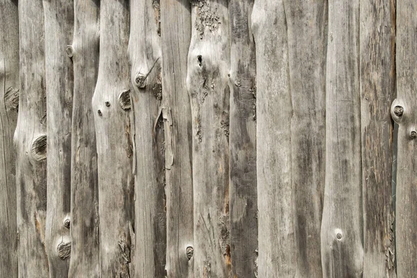 Gammal Väderbiten Åldern Trä Styrelse Gård Staket Närbild Som Grunge — Stockfoto