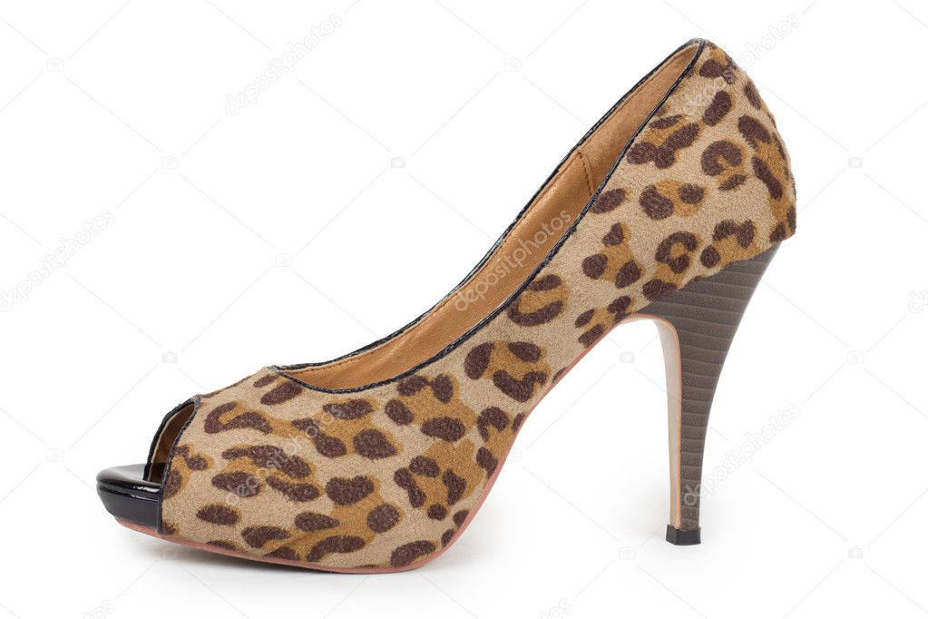 leopard ladies shoes